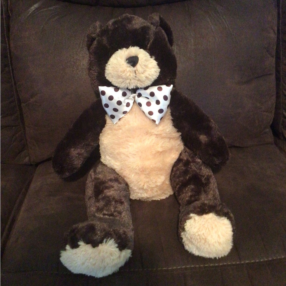 Funhouse Bear with Bow tie, 20” long